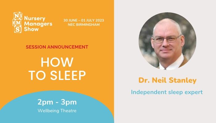 Session announcement: How to sleep