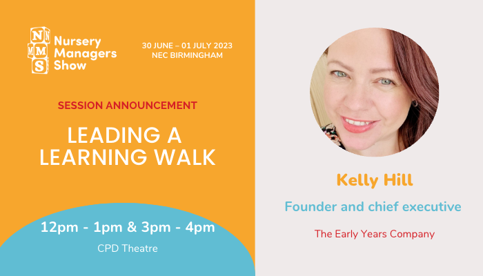 Session announcement: Leading a learning walk