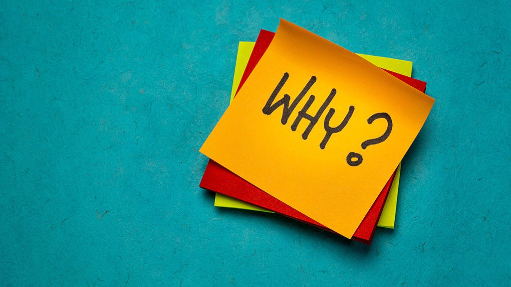 Guest blog: The importance of asking “why?”