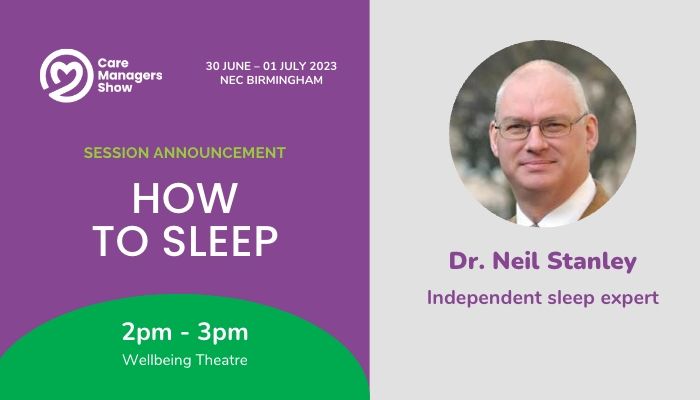 Session announcement: How to sleep