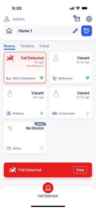 Silver Shield – Intelligent Fall Detection & Preventative Insight