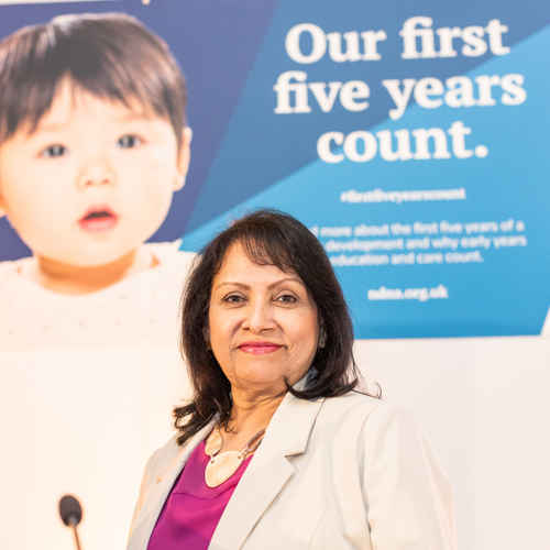 Purnima Tanuku OBE - National Day Nurseries Association (NDNA)