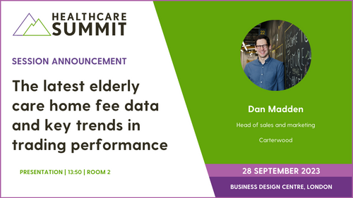 Session announcement: The latest elderly care home fee data and key trends in trading performance