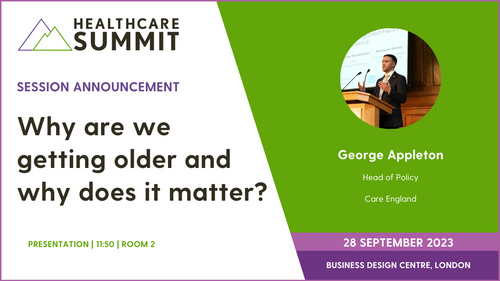 Session announcement: Why are we getting older and why does it matter?