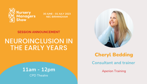 Session announcement: Neuroinclusion in the early years
