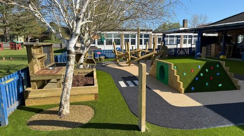 Early Years Play Area At Park Lane School