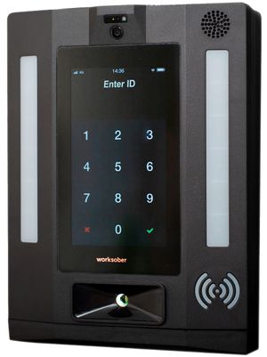 WorkSober – Fully automated breathalyser system with facial recognition