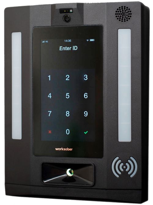 WorkSober – Fully automated breathalyser system with facial recognition