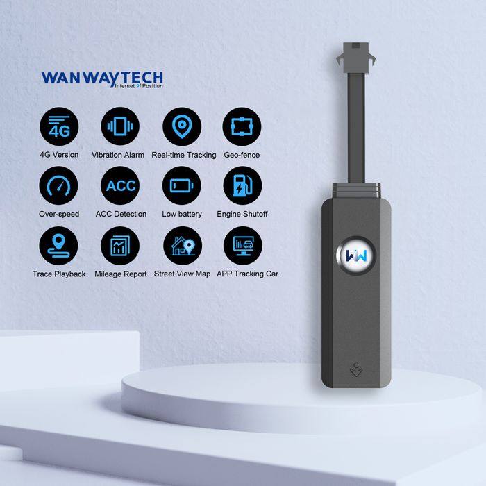 WanWay Tech Smart Cheap GPS Tracker 4G GS900 Gps Tracking System for Multiple Bike GPS Tracking Device