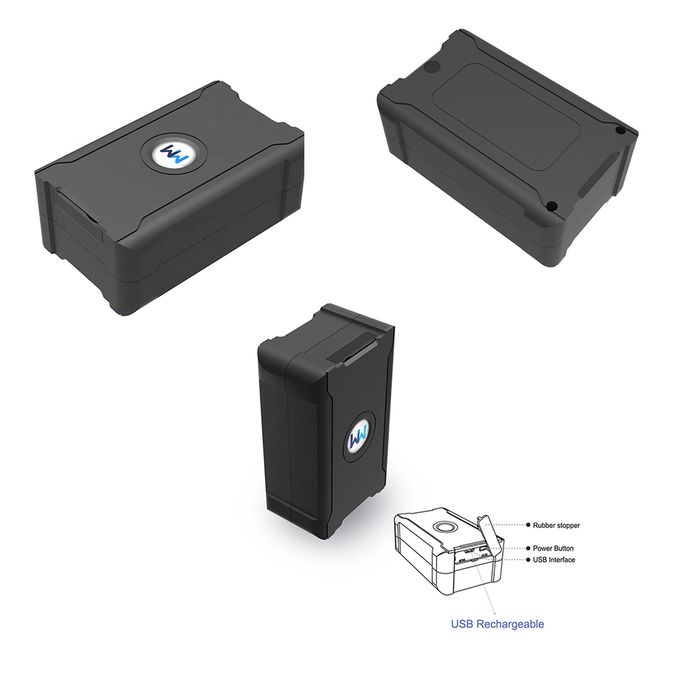 WanwayTech wireless S20 Mini GPS Tracking Device Remote Control 3G/4G Portable Design 1 Year Warranty Worldwide Tracking 6000mAh Battery