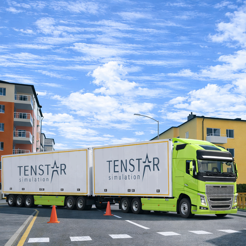 Tenstar simulator: Truck with Trailer