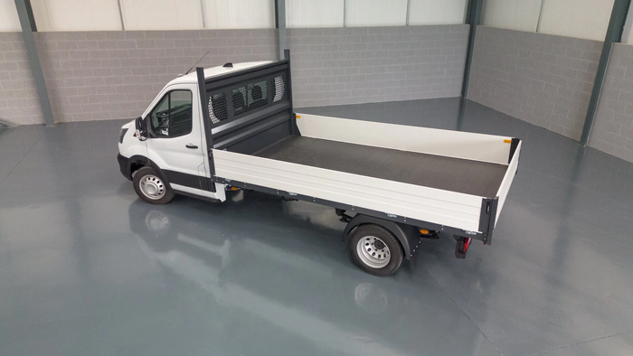 Ford Transit Praevia Dropside Diesel L3 Manual Single Cab 165ps Frozen White