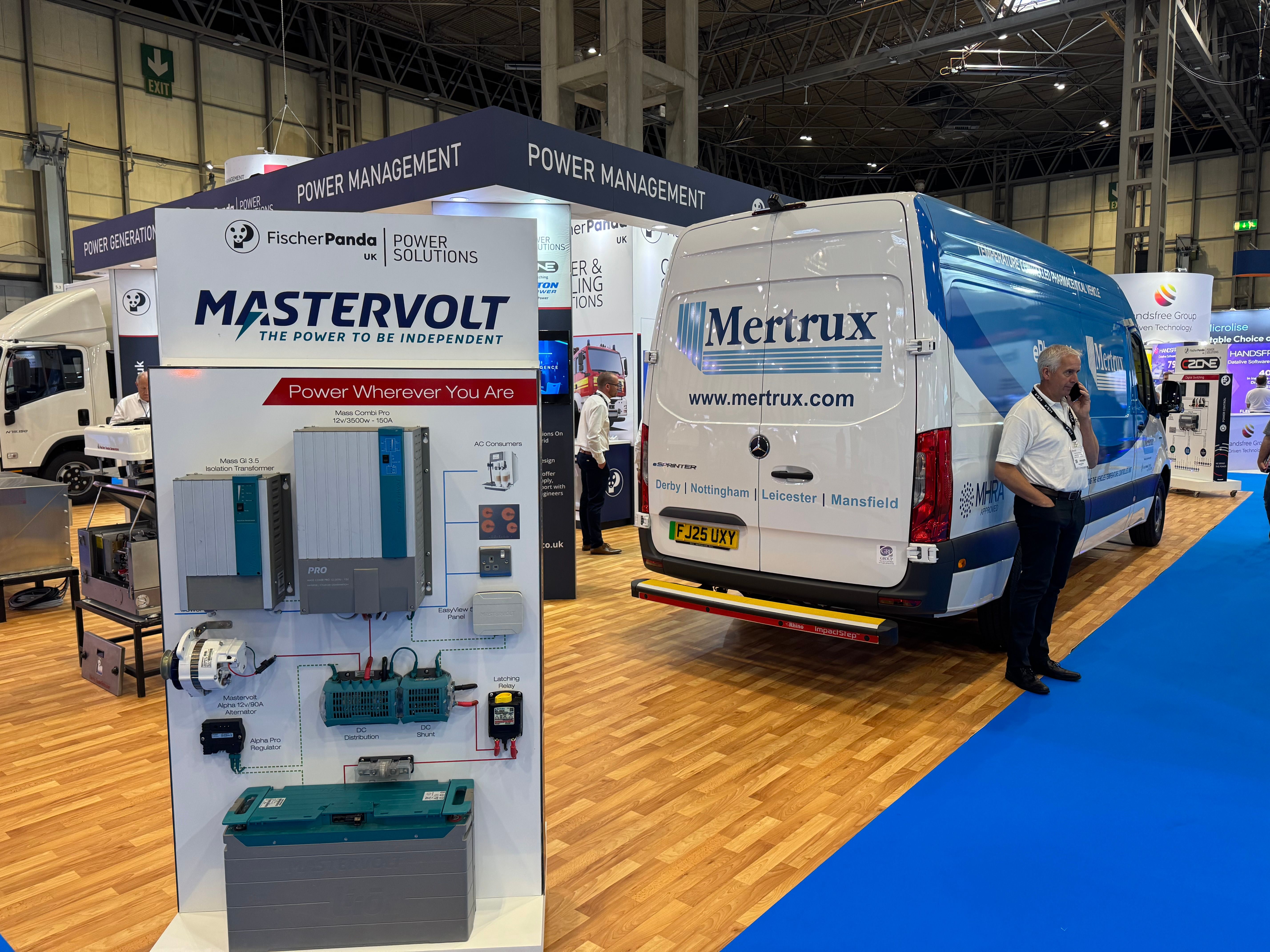 Fischer Panda UK | Power Solutions and Mastervolt to Showcase Auxiliary Power and Electrification Expertise at the Commercial Vehicle Show 2026