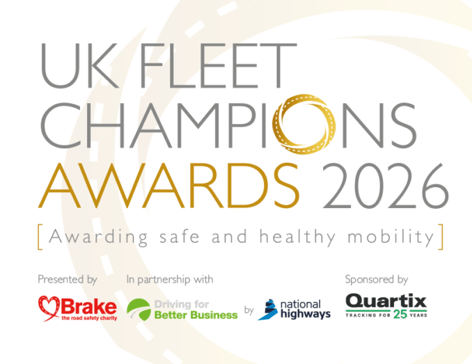 Quartix to Sponsor 2026 UK Fleet Champions Awards