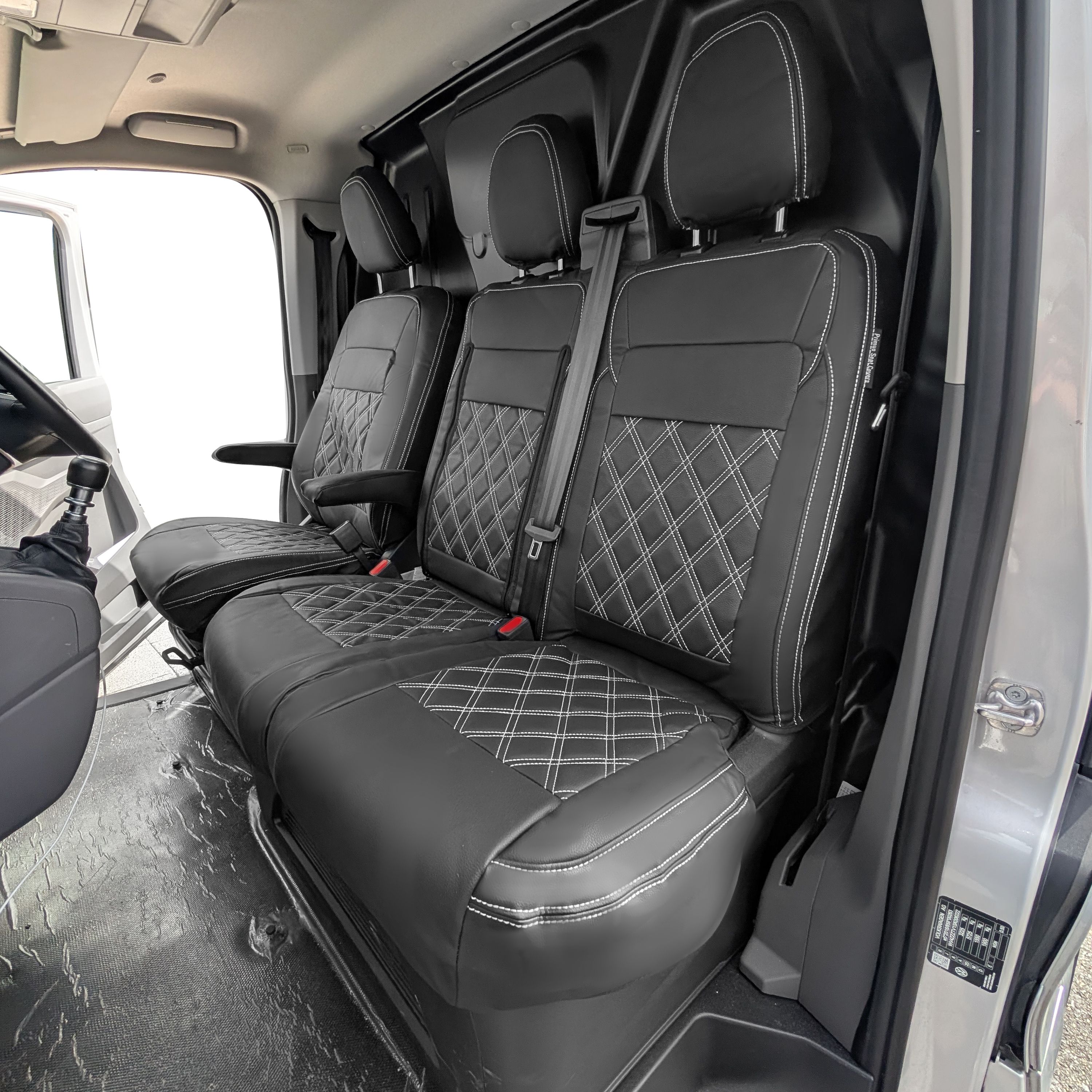 Tailored Ford Transit Custom Seat Covers on Display at the Commercial Vehicle Show 2026