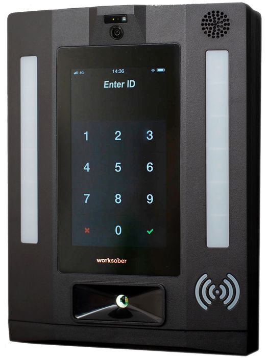 WorkSober – Fully automated breathalyser system with facial recognition