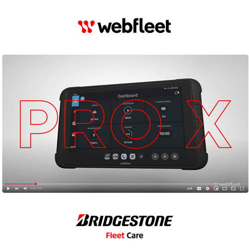 The all new Webfleet PRO X!
