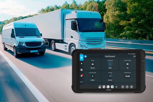 Webfleet introduces its new Driver Terminal PRO X: a rugged, high-performance tablet for fleet professionals