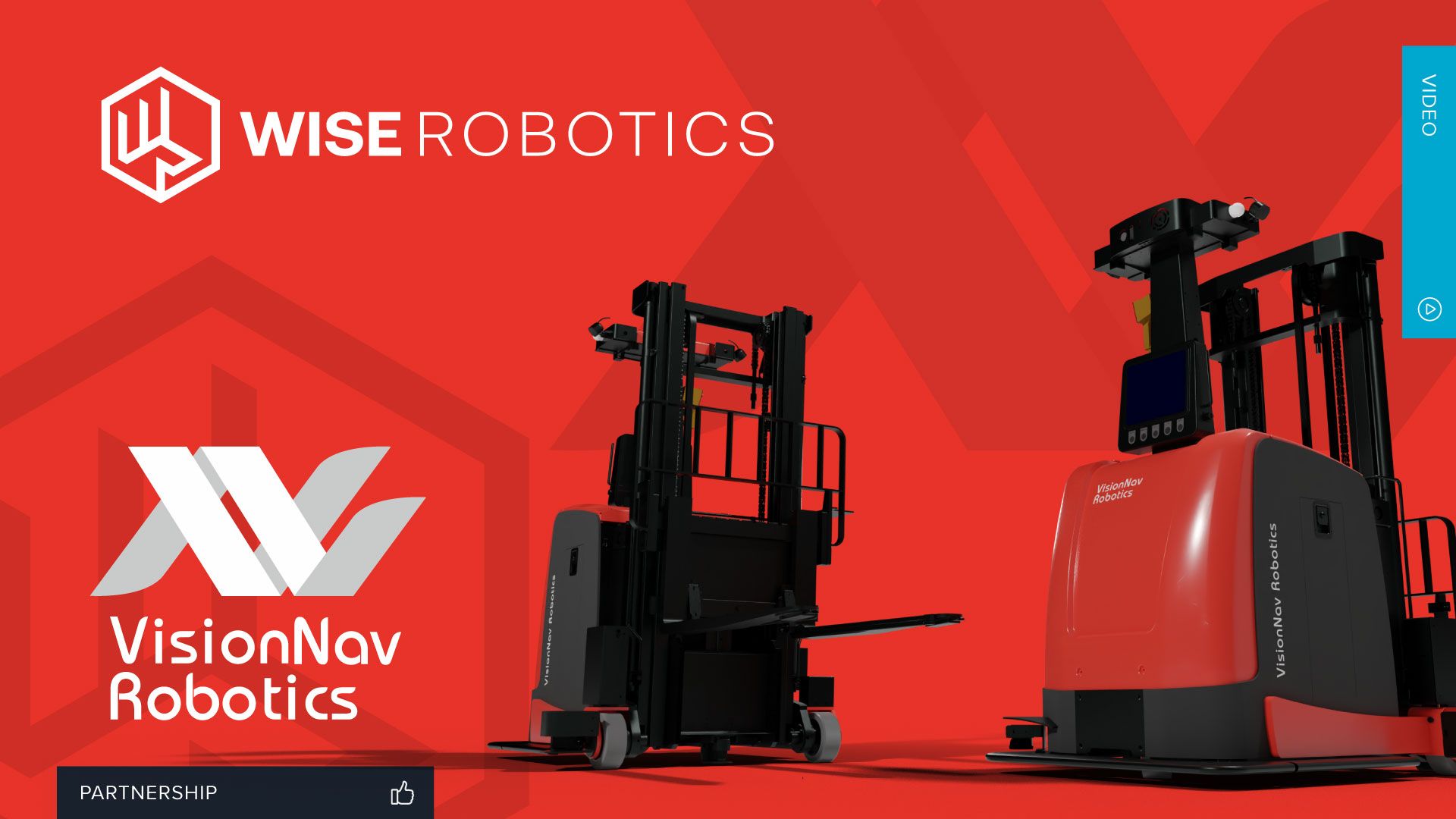 New Partnership! 🤝 Wise Robotics & VisionNav Robotics!