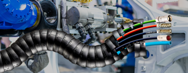 triflex® R cable retraction systems for multi-axis robots