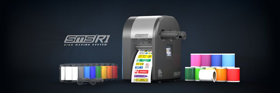 SMS-R1 Colour, Cut & Print Label Printer