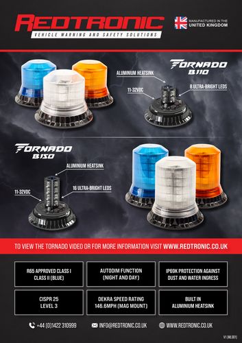 Tornado B110 & B150 Beacons Leaflet