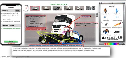 The benefits of using simulation software for RTC (Road Traffic Collision) training