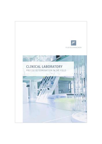Clinical laboratory - precise determination in the field