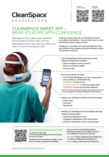 CleanSpace Smart App