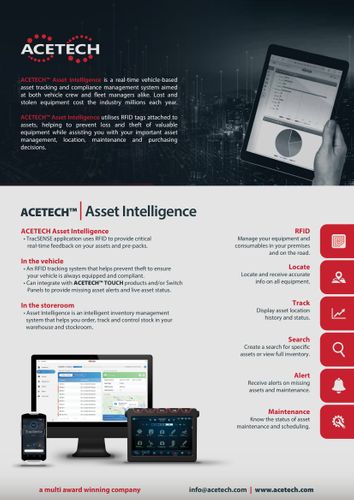 ACETECH Asset Intelligence Brochure