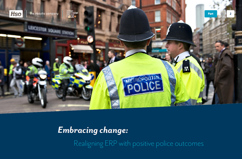 Embracing change: Realigning ERP with positive police outcomes