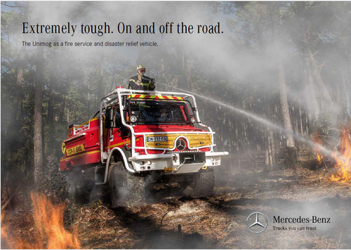 Unimog in the Fire and Rescue Sector