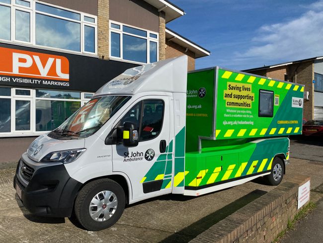 PVL brand the new St John Ambulance fleet