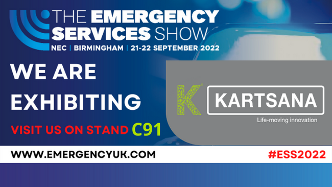 KARTSANA participates in THE EMERGENCY SERVICES SHOW