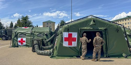 LANCO's INX tents selected by the Georgian Ministry of Defense for role II field hospital contract