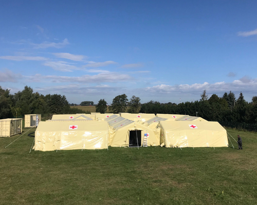 Rapid Deployment Shelters: ARZ Inflatable Tents for Fire and Rescue