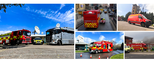 Closer to the scene: A look at how incident command units are improving emergency response for UK Fire and Rescue Services