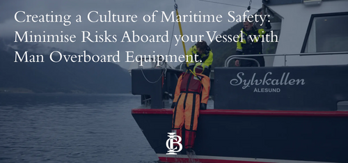 Creating a Culture of Maritime Safety: Minimise Risks Aboard your Vessel with Man Overboard Equipment.