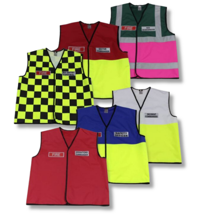 PROTEC High Visability Fire Command Tabards