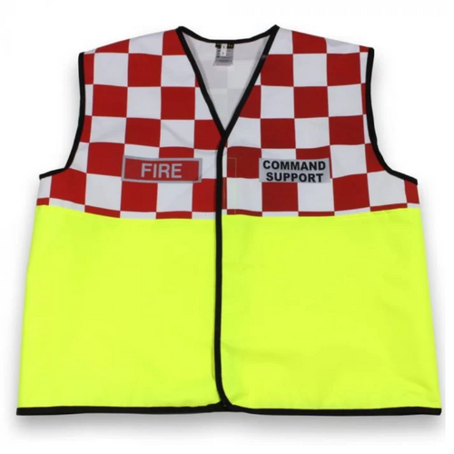 PROTEC High Visability Fire Command Tabards