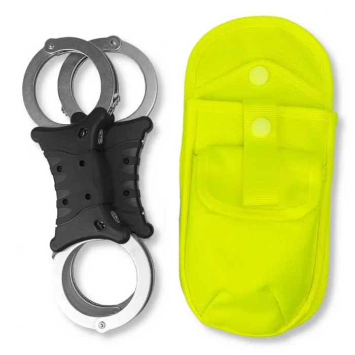 PROTEC High-Vis Molle Double Rigid Handcuff Utility Pouch