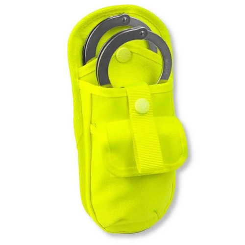 PROTEC High-Vis Molle Double Rigid Handcuff Utility Pouch