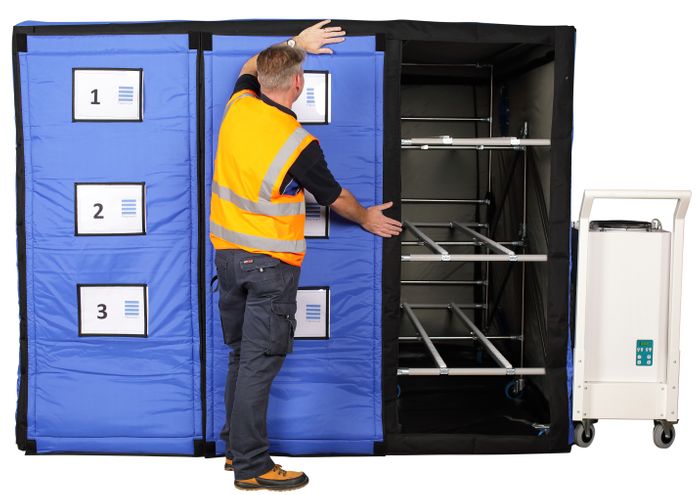 Flexmort AirCool Pop Up Mortuary Storage