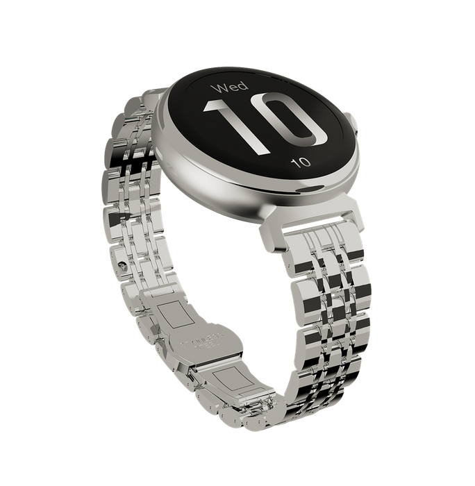 HiFuture - Future Aura - Ladies AMOLED Wireless Calling Bluetooth SmartWatch - Silver