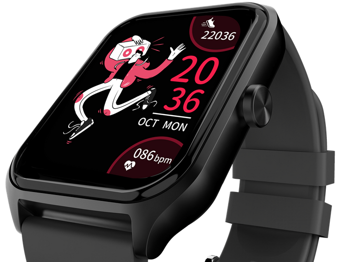 HiFuture - FutureFit Ultra 2 Pro - AMOLED Wireless Calling Bluetooth SmartWatch - Black