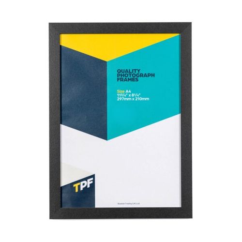 MATT BLACK A4 CERTIFICATE FRAME | A62B 20 PACK