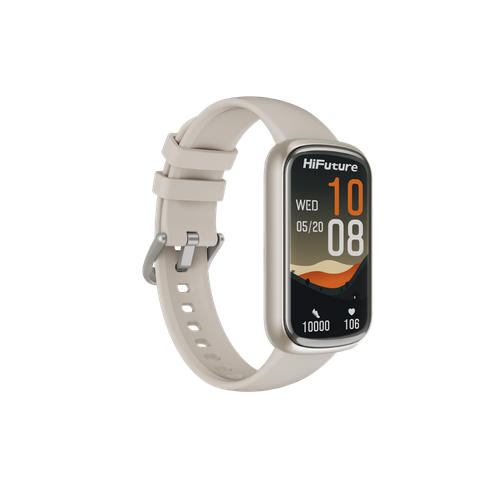 HiFuture - EVO2 - Wireless Calling Bluetooth SmartWatch - Beige