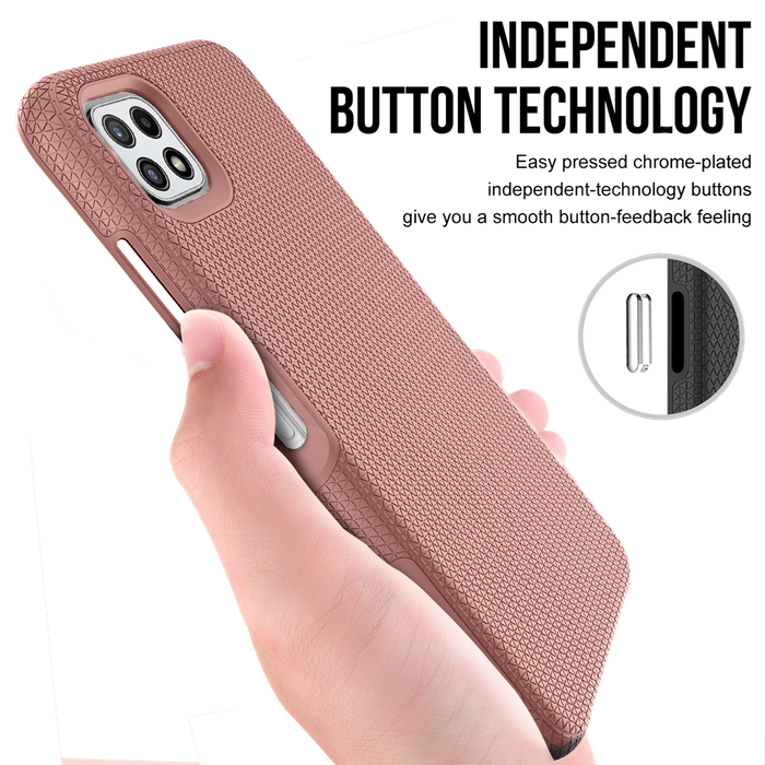 ProGrip for Galaxy A22 5G - Rose Gold