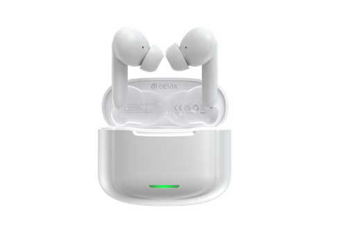 Devia - ANC-E1 - True Wireless Earbuds & Charging Case - White