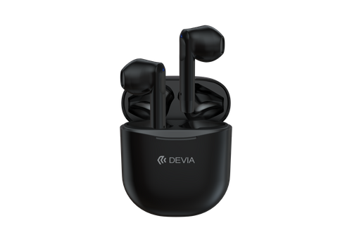 Devia - Joy A10 - True Wireless Earbuds & Charging Case - Black